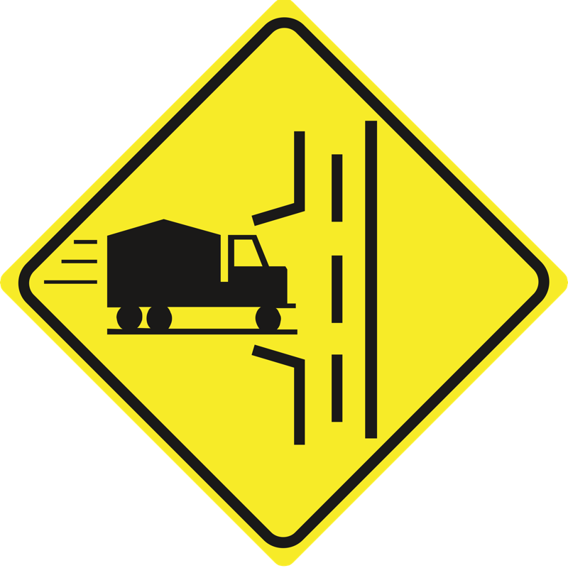 Warning Sign 75x75